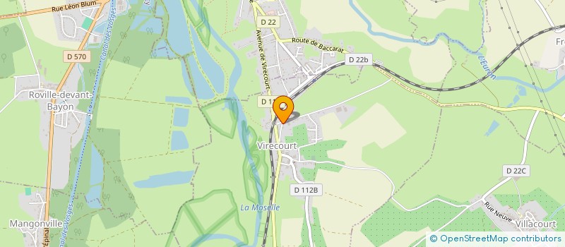 localisation de l'entreprise SCHLACHTER  VIRECOURT