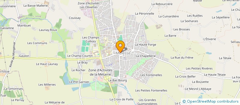 localisation de l'entreprise SCHLARY  MELESSE