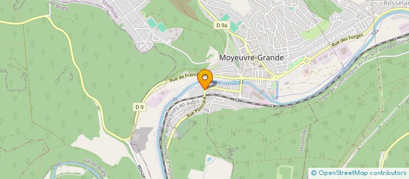 localisation de l'entreprise SCHLEMAIRE ET GRAI  MOYEUVRE-GRANDE