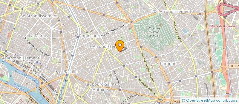 localisation de l'entreprise SCHLESINGER GROUP-FRANCE à PARIS