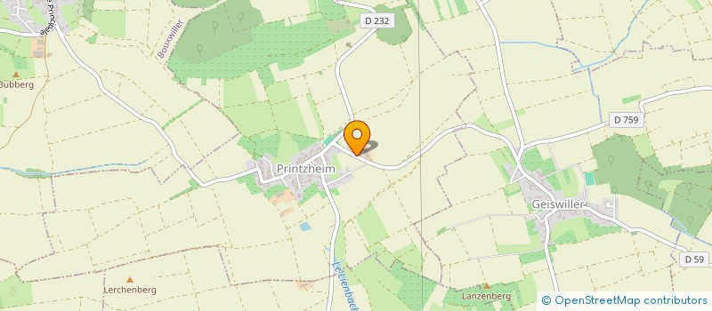 localisation de l'entreprise SCHLIFFER  PRINTZHEIM