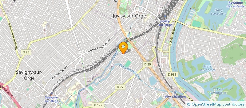localisation de l'entreprise SCHLM-COMPANY à VIRY-CHATILLON