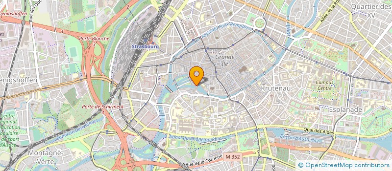 localisation de l'entreprise SCHLOESSER SA à STRASBOURG