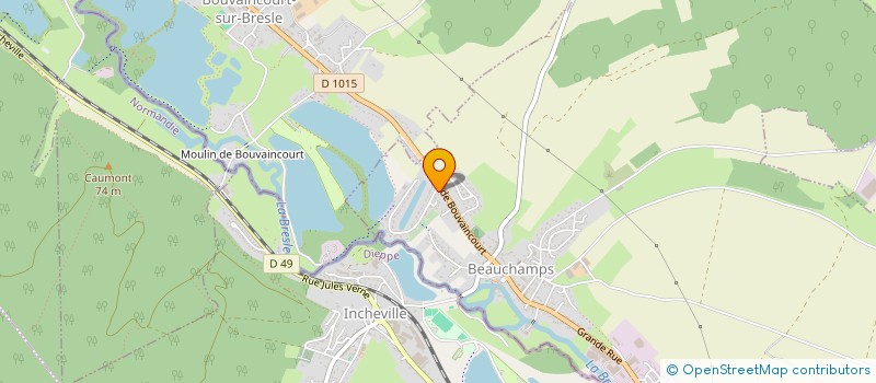 localisation de l'entreprise SCHM ALEX  BEAUCHAMPS