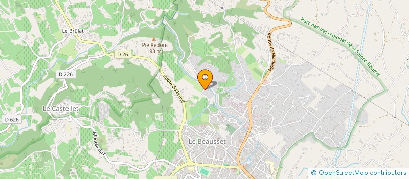 localisation de l'entreprise SCHMATOU  LE BEAUSSET