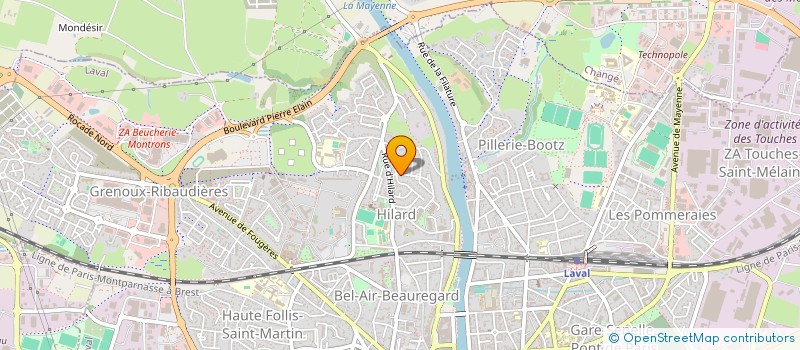 localisation de l'entreprise SCHMEGAU à LAVAL