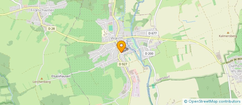 localisation de l'entreprise SCHMELTZ  WRTH