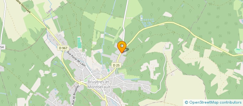 localisation de l'entreprise SCHMIDT VUYET à BRUYERES-ET-MONTBERAULT