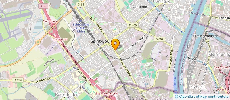 localisation de l'entreprise SCHMIDTECH à SAINT-LOUIS