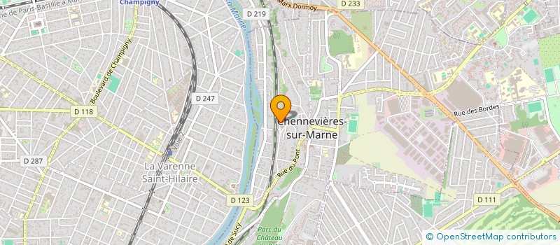 localisation de l'entreprise SCHMIT à CHENNEVIERES-SUR-MARNE