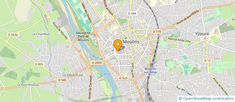 localisation de l'entreprise SCHMIT à MOULINS