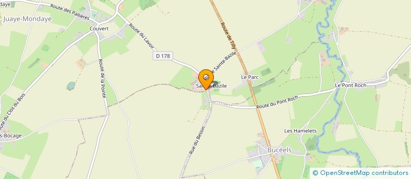 localisation de l'entreprise SCHMIT CONCEPT REALISATION AMENAGEMENT  JUAYE-MONDAYE