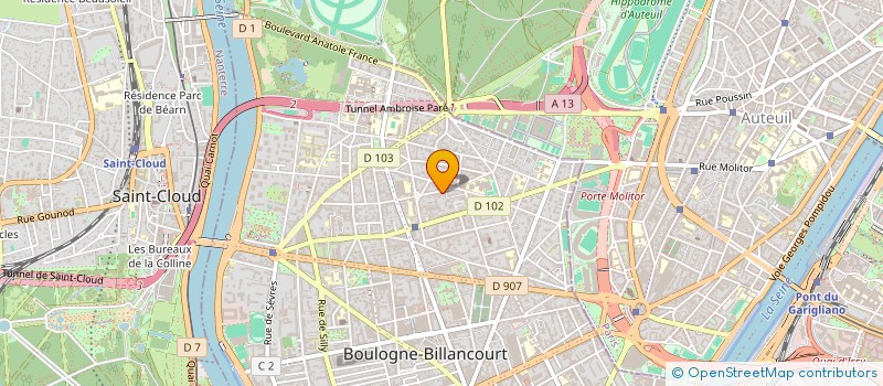 localisation de l'entreprise SCHMIT DEVELOPPEMENT à BOULOGNE-BILLANCOURT