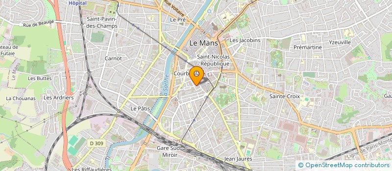 localisation de l'entreprise SCHMIT ET VAILLANT  LE MANS