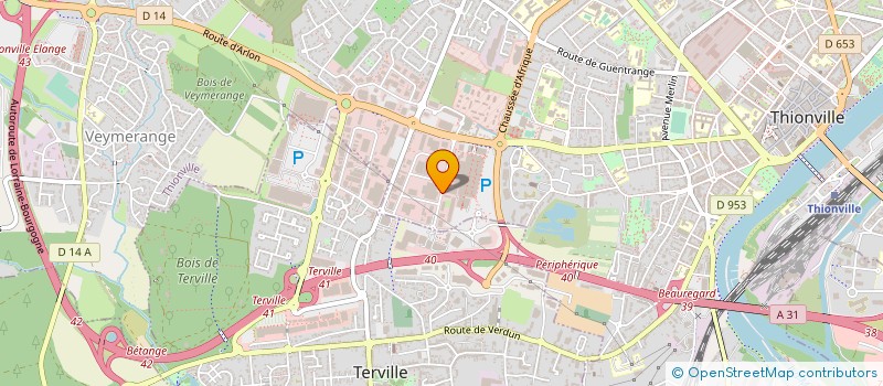 localisation de l'entreprise SCHMIT SAICA à THIONVILLE