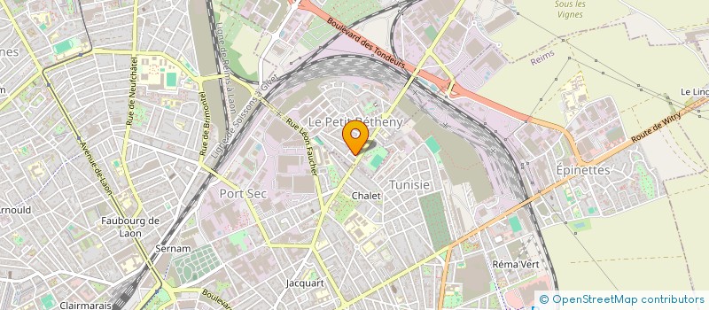 localisation de l'entreprise SCHMIT VEDRENNE  BETHENY