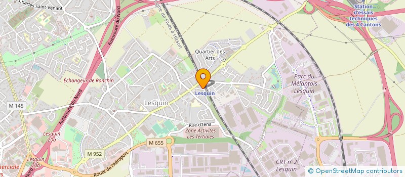 localisation de l'entreprise SCHMITT à LESQUIN