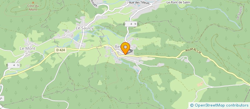 localisation de l'entreprise SCHMITT ALEXANDRE  GRANDRUPT