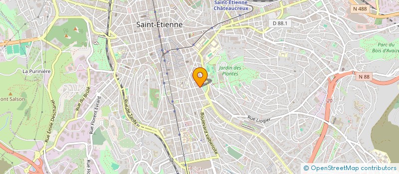 localisation de l'entreprise SCHMITT & CO  SAINT-ETIENNE