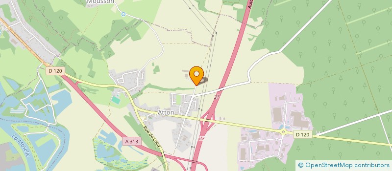 localisation de l'entreprise SCHMITT ET FILS  ATTON