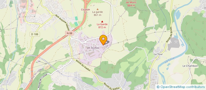 localisation de l'entreprise SCHMITT F. à LE PUY-EN-VELAY