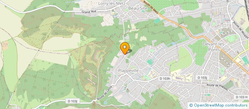 localisation de l'entreprise SCHMITT FRERES à PLAPPEVILLE