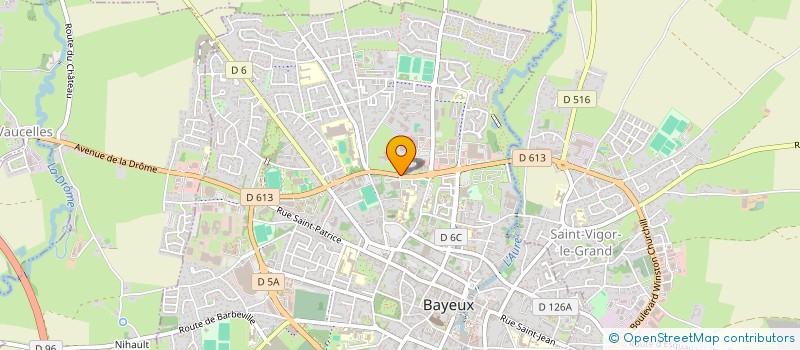 localisation de l'entreprise SCHMITT-INDUSTRIE à BAYEUX