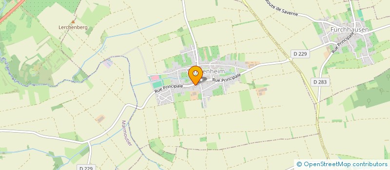 localisation de l'entreprise SCHMITT TERRES ET VALEURS  SCHWENHEIM