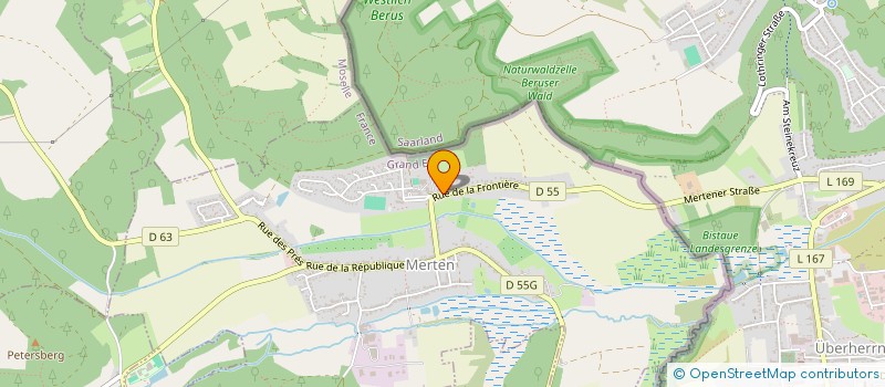 localisation de l'entreprise SCHMITT TRANSPORTS INTERNATIONAUX  MERTEN