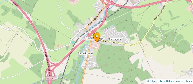 localisation de l'entreprise SCHMITZ  LA FRANCHEVILLE