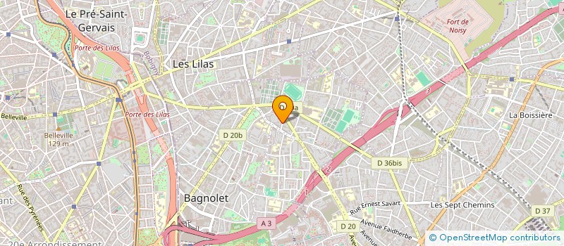 localisation de l'entreprise SCHMOOPY à BAGNOLET