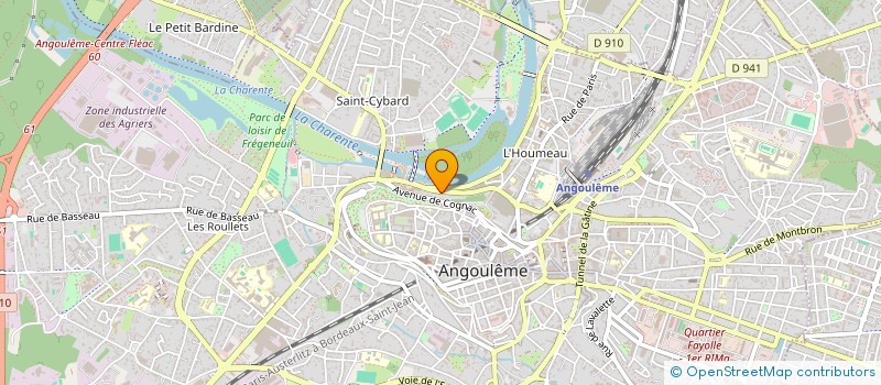 localisation de l'entreprise SCHMUBY PRODUCTIONS à ANGOULEME