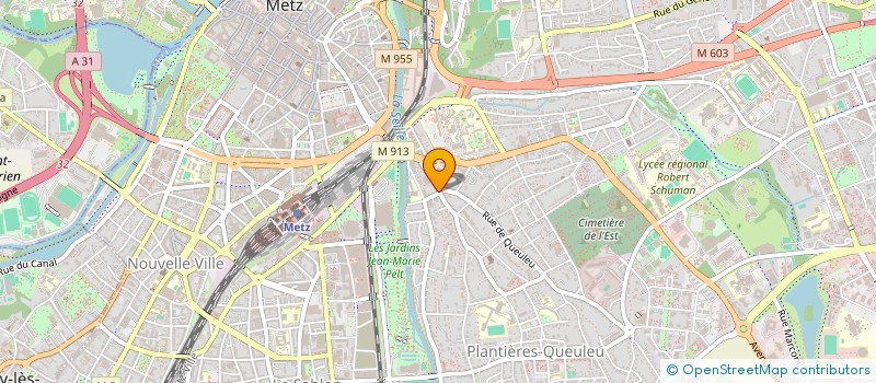 localisation de l'entreprise SCHNECKS D'OR à METZ