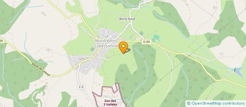 localisation de l'entreprise SCHNEGG ROSA FORAGES à MONTREDON-LABESSONNIE