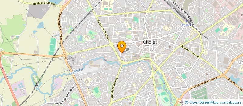 localisation de l'entreprise SCHNEIDER à CHOLET