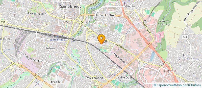 localisation de l'entreprise SCHNEIDER à SAINT-BRIEUC