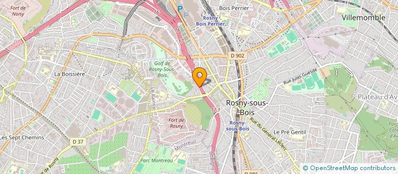 localisation de l'entreprise SCHNEIDER CONSEIL à ROSNY-SOUS-BOIS