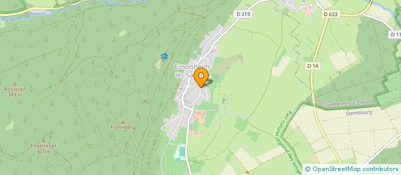 localisation de l'entreprise SCHNEIDER DISTRIBUTEUR  ERNOLSHEIM-LES-SAVERNE