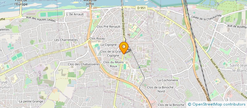 localisation de l'entreprise SCHNEIDER FENCING TEAM à ORLEANS