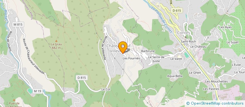 localisation de l'entreprise SCHNEIDER JEAN-CLAUDE JARDINS à CHATEAUNEUF-VILLEVIEILLE