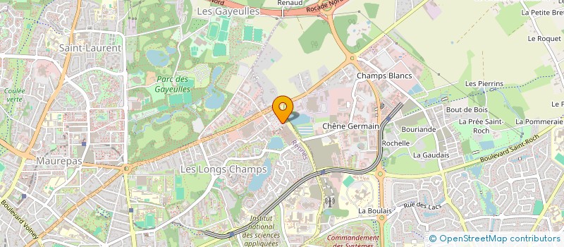 localisation de l'entreprise SCHNEIDER SA à RENNES