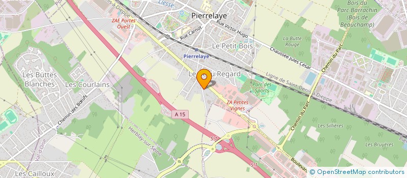 localisation de l'entreprise SCHNELL  PIERRELAYE