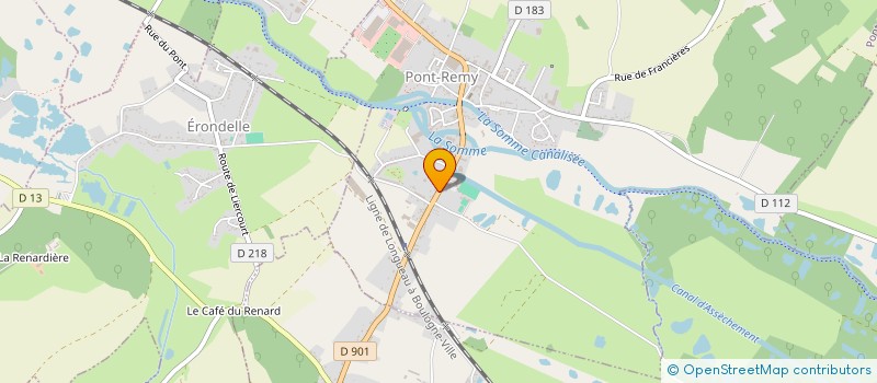 localisation de l'entreprise SCHNOEBELEN ET COMPAGNIE  PONT-REMY