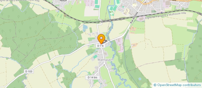 localisation de l'entreprise SCHNOEBELEN PAUL ET JEAN PAUL  BALSCHWILLER