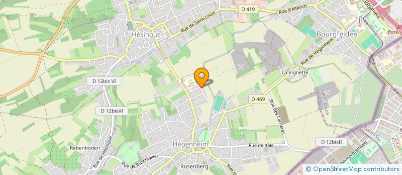 localisation de l'entreprise SCHNOUKIPOUTZ  HEGENHEIM