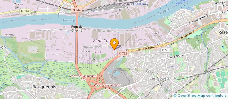 localisation de l'entreprise SCHOELCHER 3 à NANTES