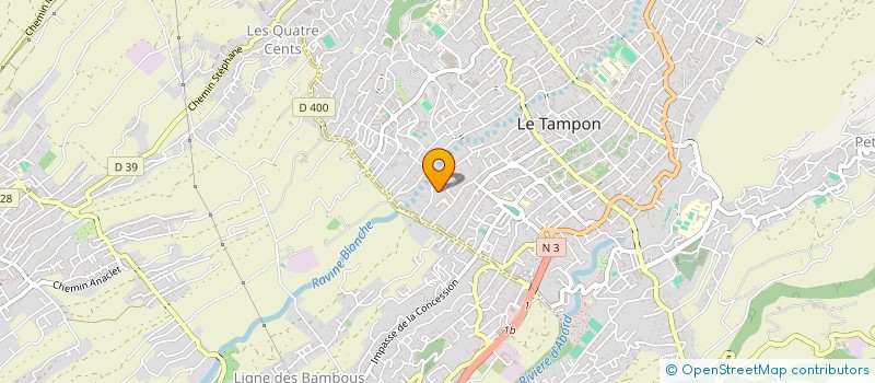 localisation de l'entreprise SCHOELCHER  LE TAMPON