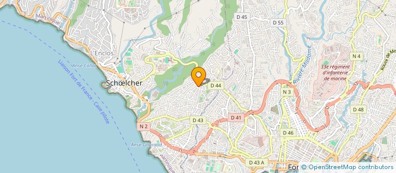 localisation de l'entreprise SCHOELCHER VELOS SPORTS  SCHLCHER