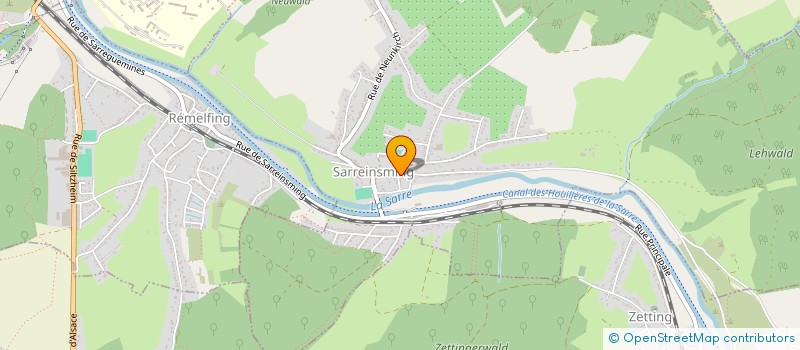 localisation de l'entreprise SCHOETTEL ALEXANDRE  ZETTING