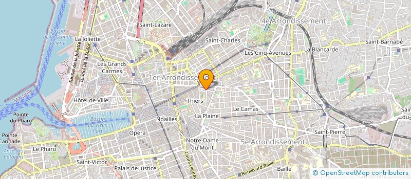 localisation de l'entreprise SCHOLA ST GREGOIRE à MARSEILLE